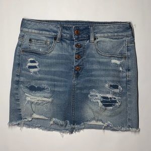 AE jean skirt